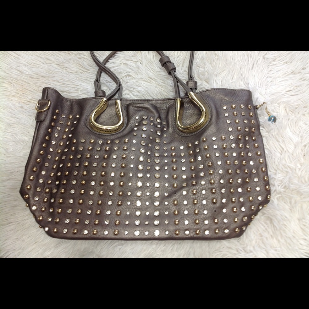 IMOSHION tote embellished with gems